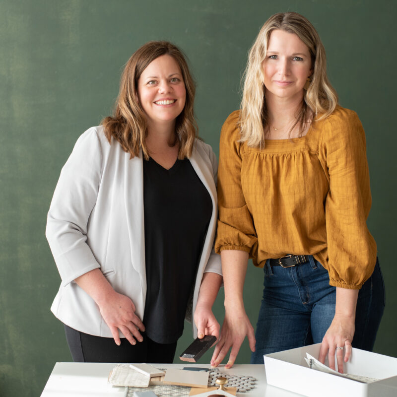 Amy and Katie, owners of Kith & Kin Interiors